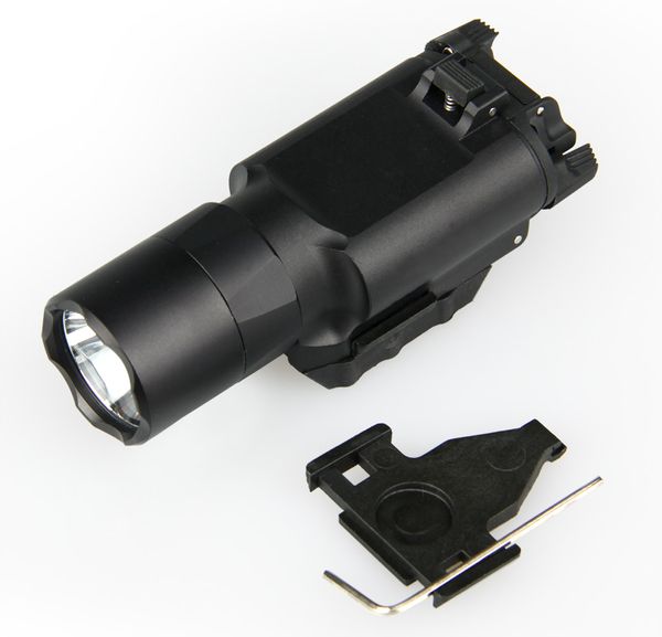 Chasse Portée Usine Vendre Tactique X300U Ultra LED Lumière Pistolet Lanterna Airsoft Lampe de Poche avec Picatinny Rail pour la Chasse CL15-0040