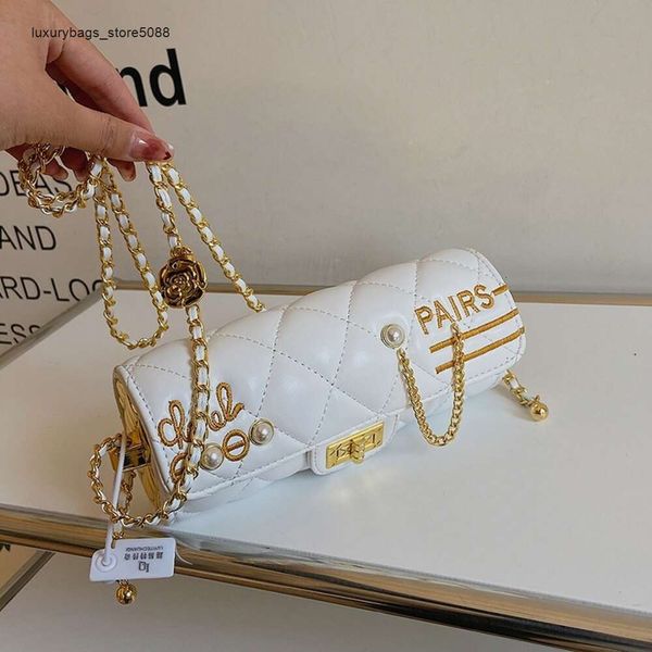 Fábrica vende 85% de descuento Diseñador de marca Nuevo bolso Bolsos Bolsos de este año Versión de bolso popular Letras de moda Internet Famoso Rejilla de viento Hombro Cuadrado