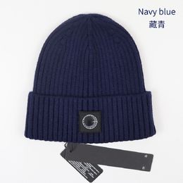 Factory Spot Nieuwe solide kleur gebreide hoeden herenmodemerk wollen hoeden dames e-commerce voor warme buitenprutsen