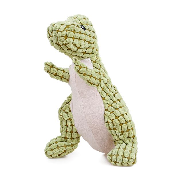 Peluche pour chien de compagnie, spot d'usine, molaires résistantes aux morsures, son, jouet pour chien, nettoyage des dents, jouet puant, grand dinosaure