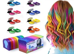 Fournisseur d'usine entièrement 8 couleurs Hair portable jetable poudre de craie