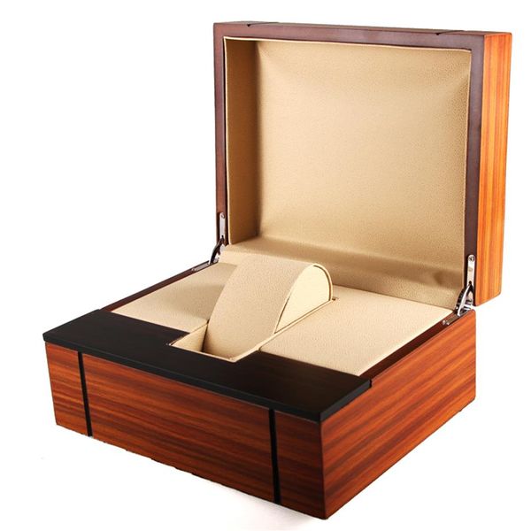 Boîte de montre en bois haut de gamme, fournitures d'usine, boîte de montre en laque exquise à haute brillance, boîte à bijoux haut de gamme, emballage personnalisé 218s