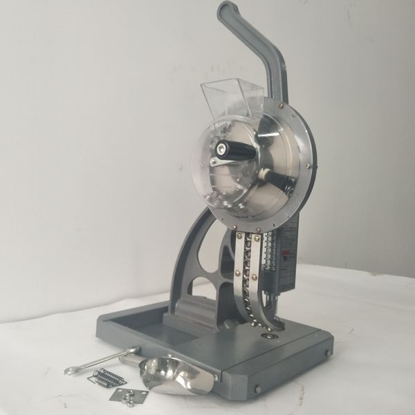 Máquina punzonadora de ojales con pancarta de PVC portátil D03 para publicidad de tela con ojales, suministro de fábrica