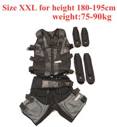 Suministro de fábrica, chaleco muscular EMS, electroestimulador, máquina de adelgazamiento, máquina de traje de entrenamiento corporal Xems para Fitness