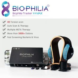 Máquina analizadora original de terapia de biorresonancia Tracker X4 NLS con soporte de fábrica