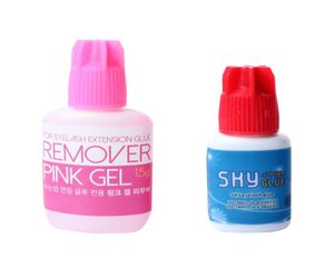 Factory Whole Sky Eyelash Glue de secado rápido Pro Glue Adhesivo S Type Spells Fake Swes Glue Mantener un gel de pestañas T7920119 de mucho tiempo T7920119