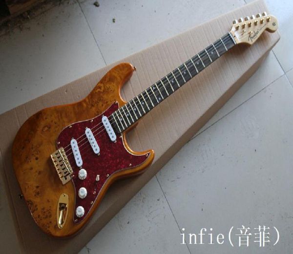Fábrica ST ST Rosewood 6 Cadro Guitarra eléctrica Hardware dorado1377430
