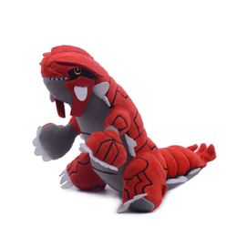 Factory Groothandel 12 inch 30 cm Red Dinosaur Plush Toy Cartoon Video Perifere pop kinderen Verjaardagscadeau