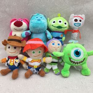 Factory Groothandel 13 -stijl 10 cm Keychain Plush Toys Cartoon Film en televisie -perifere poppen Children's Gifts