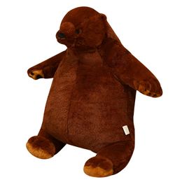 Factory groothandel 15,7 inch 40 cm schattige bruine teddybeer pluche speelgoedpop kinderen cadeau