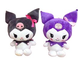 Fábrica al por mayor 2 estilos 20 cm kuromi juguetes de peluche muñecas periféricas de anime para regalos de niños