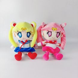 Fabrieksgroothandel 20 cm 2 stijlen Sailor Moon Luna knuffel animatiefilm en televisie meisjes favoriete cadeaus