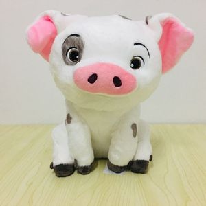 Fábrica al por mayor 22 cm moana peluche juguetes lindas piggy pua película animada muñeca regalos para niños