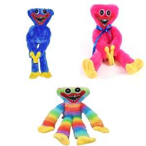 Factory Groothandel 3-kleuren 15.7in. 40 cm Huggy Woggy Plush Toys Cartoon Games Dolls rond Kerstcadeautjes voor kinderen