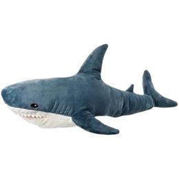 Factory Groothandel 3 kleuren 11,8 inch 30 cm Shark Pillow Plush speelgoedfilm en tv -perifere poppen Slapende poppen Sofa Cushion Children's Gift