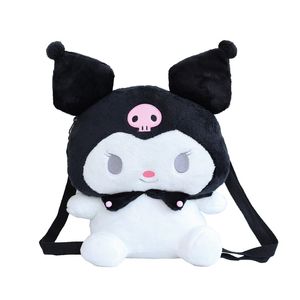 Fábrica al por mayor 5 modelos 38 cm pequeña mochila blanca de dibujos animados película de animación y televisión bolsa de felpa periférica muñeca de peluche muñeca de oreja grande bolsas de muñecas para niños