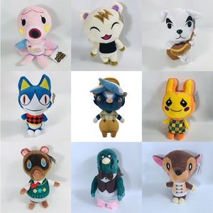 Usine en gros 9 styles de jouets en peluche Animal Crossing film d'animation et poupées périphériques de télévision cadeaux pour enfants