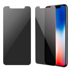 Protecteur d'écran anti-espion en verre trempé de confidentialité pour iPhone 15 14 Pro Max 13 12 mini 11 X Xr Xs 8 7 6 6S Plus AUCUN emballage Vente en gros d'usine