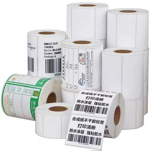 Pegatinas de impresión de alta calidad al por mayor de fábrica, rollos de etiqueta de recubrimiento autoadhesivos personalizados, papel de etiqueta de color