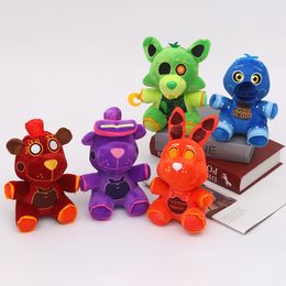 Factory Groothandel Nieuwe FNAF8 Generation Bear 5 ontwerpen 20 cm pluche speelgoedcartoonspel rond middernacht Harem Doll Doll Children's Cadeau