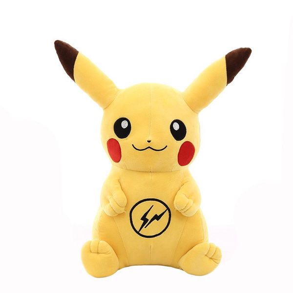 Prix de gros d'usine 2 couleurs 25 cm Lightning que Kachu jouets en peluche Film d'animation et télévision poupées périphériques cadeaux pour enfants