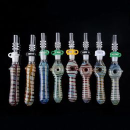 Accesorios para fumar al por mayor de fábrica Nector Glass Collector Dab Straw NC Kit para pipas de humo Pipas de agua bong colector de cenizas