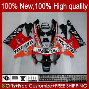 Corps Pour HONDA CBR 893RR 900RR CBR893RR 89 90 91 92 93 94HC.0 CBR893 CBR 900 893 RR CBR900RR 1989 1990 1991 1992 1993 Carénages Repsol orange