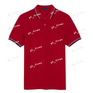 Fad Fred Perry Polo basique pour hommes Chemise de créateur Polo d'affaires de luxe Logo brodé T-shirts pour hommes Haut à manches courtes Taille S/M/L/Xl/Xxl 5229