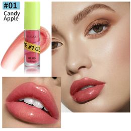 FAFAMOON NUEVO Hidratante Labio Glaze Pearlescent Thin Flash Lip Gloss Lip Lipstick Water Doodle Lip Lip Honey