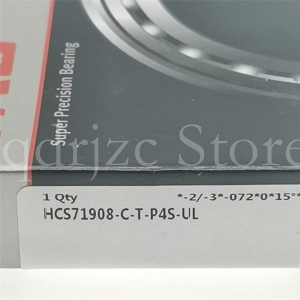 Roulement de broche à billes en céramique scellé FAG HCS71908-C-T-P4S-UL = S71908CEGA/HCP4A 40mm X 62mm X 12mm