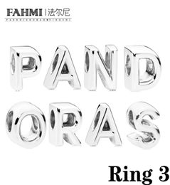 Fahmi 2020 printemps 925 Silver Lover Ring Ensembles Gold Crystal Promise Couple Couple Band de mariage pour femmes Men Engagement Fashio2557740