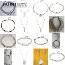 Fahmi – collier long en perles de haute qualité et luxueux, rempli de diamants et de gouttelettes, marque de haute qualité, nouveau, en Stock, 2023