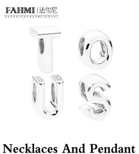 FAHMI NIEUW PRODUCT 925 Sterling Silver Silver Retro Fashion Design Woman Sieraden Natural Black Agate Classic Bear Hang ketting6069807