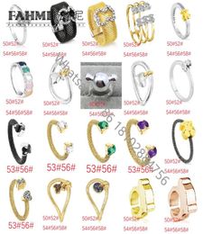 FAHMI2022 NOUVEAU 925 STERLING Silver Fashion Classic Bear Temperament Fresh Lady Ring Party Original Accessoires Direct S3838143