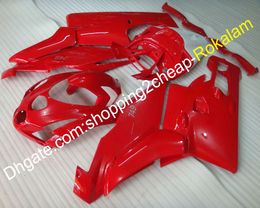 Carénage 999 749 03 04 pièces de moto pour Ducati 999 749 2003 2004 carénages de course rouge (moulage par injection)