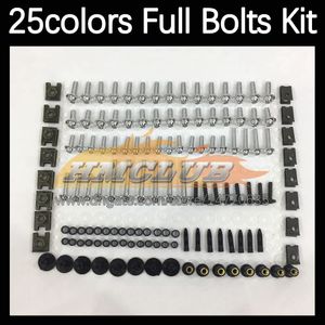 268PCS Complete Moto Body Volledige schroeven Kit voor Honda VTR1000F Superhawk 1997 1998 1999 2000 2001 2002 2003 04 2005 Motorfietsbeurten Bouten voorruitboutschroefmoeren