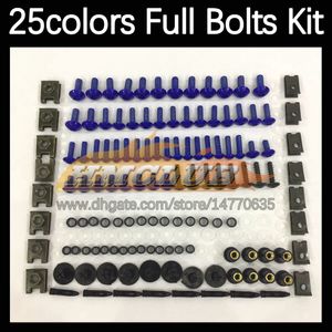 268PCS Kit completo de tornillos completos para el cuerpo de MOTO para HONDA VFR800 Interceptor VFR 800 VFR800RR 98 99 01 1998 1999 2001 Pernos de carenado de motocicleta Perno de parabrisas Tuercas de tornillo