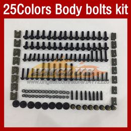 Kit complet de vis de boulons de carénage de moto pour KAWASAKI NINJA ZZR400 ZZR 400 ZZR-400 93 94 95 96 97 98 99 00 93-00 MOTO corps pare-brise boulon vis écrou écrous 268 pièces/ensemble