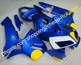 Carénage Pour Honda CBR600RR F5 2005 2006 CBR600 RR 05 06 CBR 600RR Bleu Jaune Blanc ABS Moto Carénage (moulage par injection)