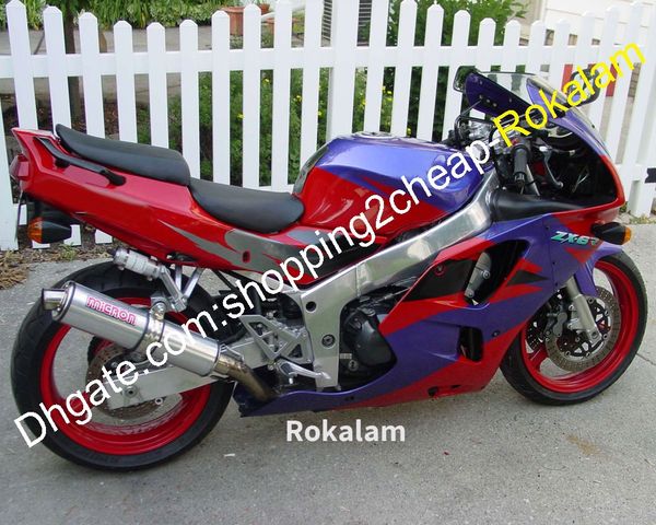 Carénage Pour Kawasaki Ninja ZX-6R ZX 6R ZX6R 636 1994 1995 1996 1997 Multicolore Moto ABS Carrosserie Aftermarket Kit Moto