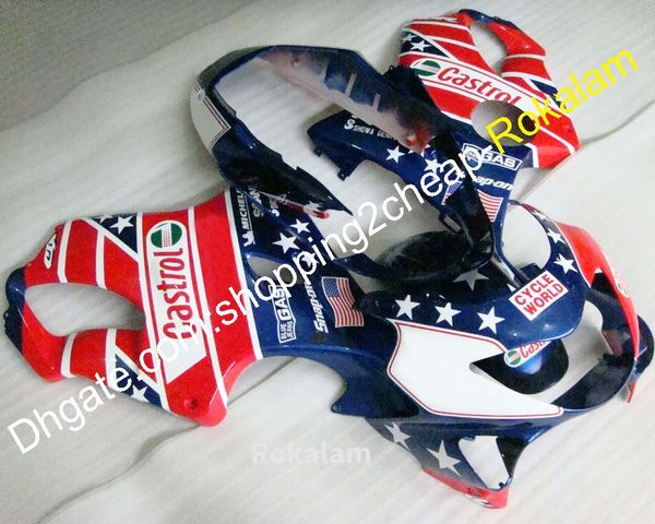 Kit de carenado para Honda CBR600 1999-2000 F4 CBR 600 CBR600F 99-00 CBR600F4 Sportbike Carenados de motocicleta multicolores (moldeo por inyección)