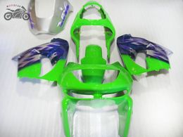 Aftermarket Fairing Onderdelen voor Kawasaki Ninja 1998 1999 ZX9R GROENE ABS Plastic Motorfietsverblazen Set ZX-9R 98 99 ZX 9R