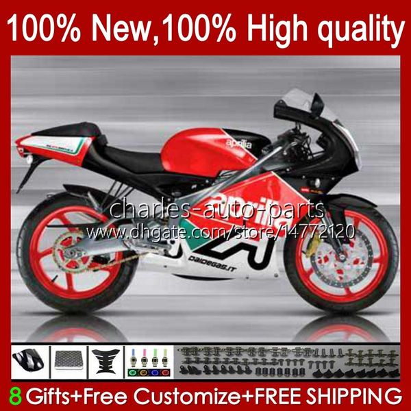 Carénages pour Aprilia RSV Rouge blanc noir RS 125 R RR 125RR RS125 99 00 01 02 03 04 05 36No.38 RS4 RS-125 RSV125 RSV-125 1999 2000 2001 2002 2003 2004 2005 RSV125RR 99-05 Corps Trousse