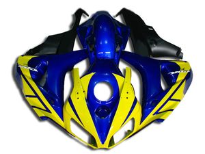 Livraison gratuite carénages pour Honda CBR1000RR 2006 2007 bleu jaune kit de carénage de moulage par Injection CBR 1000 RR 06 07 dd25