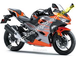 Carenados para Kawasaki Ninja 400 2018 2019 2020 Ninja400 Ninja-400 18 19 20 ABS carrocería negro naranja plata Kit de carenado