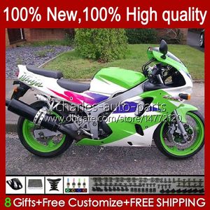 Verklagen voor Kawasaki Ninja ZX 6R 636 600CC 600 CC ZX-636 ZX6R 94 95 96 97 Carrosserie 50HC.24 ZX636 ZX-6R 94-97 ZX600C Factory Green ZX600 ZX 6 R 1994 1995 1996 1997 Bodys Kit