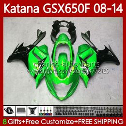 Carénages Pour SUZUKI KATANA GSX-650F GSXF650 GSXF-650 GSX650F Vert perle 2008 2009 2010 2011 2012 2013 2014 Carrosserie 120No.52 GSX 650F GSXF 650 08 09 10 11 12 13 14 Corps