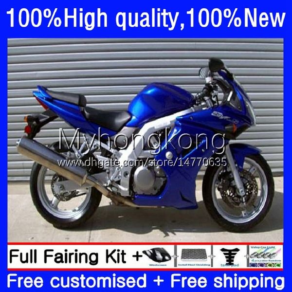 Carénages pour Suzuki SV-1000 SV-650 SV1000 SV650 SV 650 1000 S 33NO.20 SV1000S SV650S 03 04 05 06 07 08 Factory Blue SV 650S 1000S 2003 2008 2009 2011 2012 2013 2013 Body