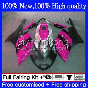 Backings Kit voor BMW K 1200S K1200 S K 1200 S K1200S ROSE BLACK 05 06 07 08 09 10 Carrosserie 4NO.47 K1200-S 05-10 K-1200S 2005 2006 2007 2008 2009 2010 Full Body + Tank Cover