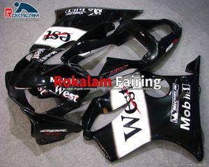 Verkortingsset voor HONDA 01 02 03 CBR600 F4I 2001 2002 2003 Sportfiets Zwart Wit BodyWorks Fairing (spuitgieten)